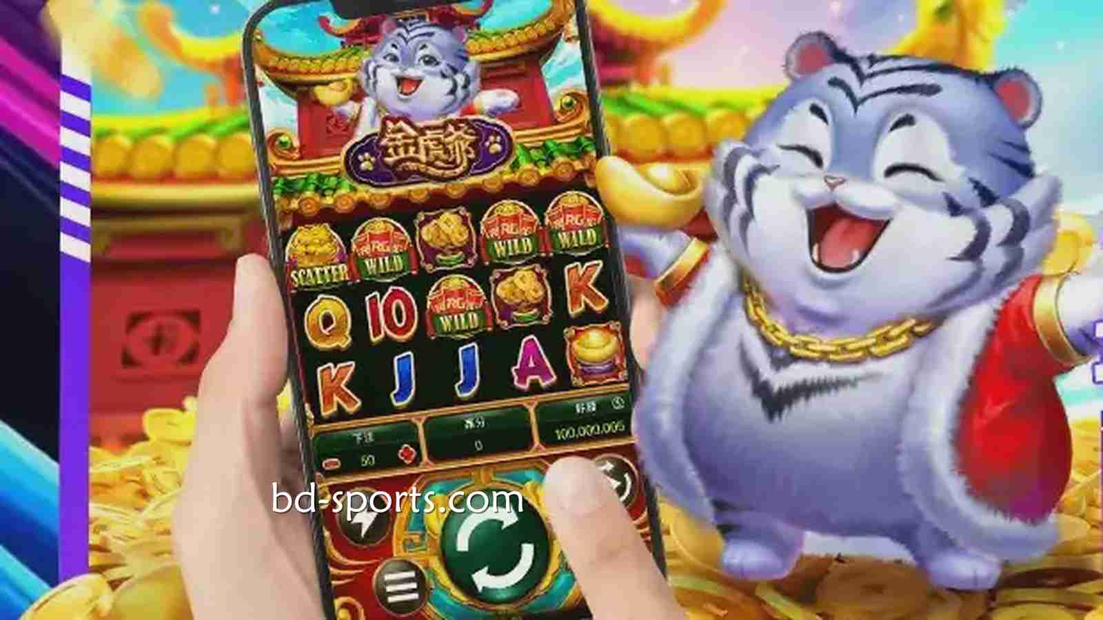人人体育《金虎爷》老虎机最高赔率2000倍，你心动了吗？
