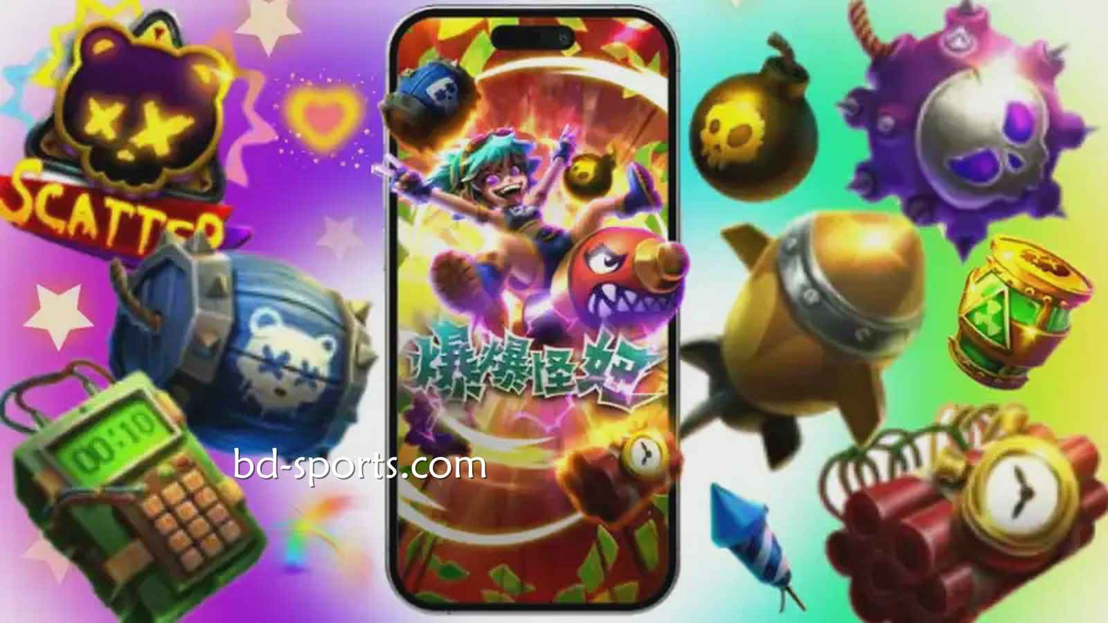 《爆爆怪妞》老虎机奖金最高达51000倍，人人玩家一定得玩！！！